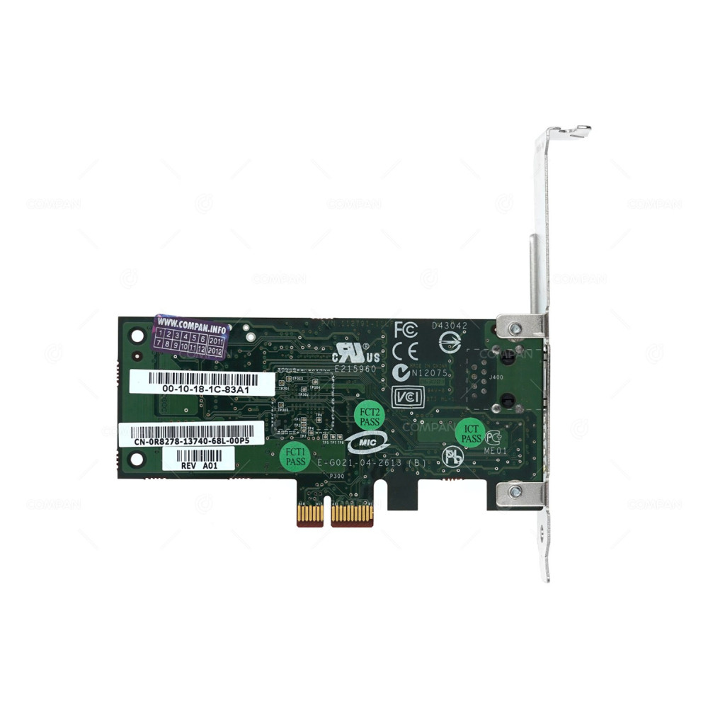 R8278 DELL BROADCOM NETXTREME 5721 GIGABIT PCI-E SINGLE PORT ADAPTER
